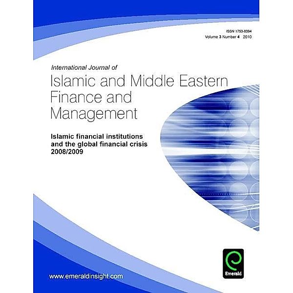Islamic Financial Institutions and the Global Financial Crisis 2008/09