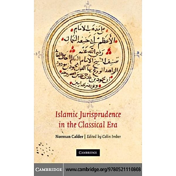 Islamic Jurisprudence in the Classical Era, Norman Calder