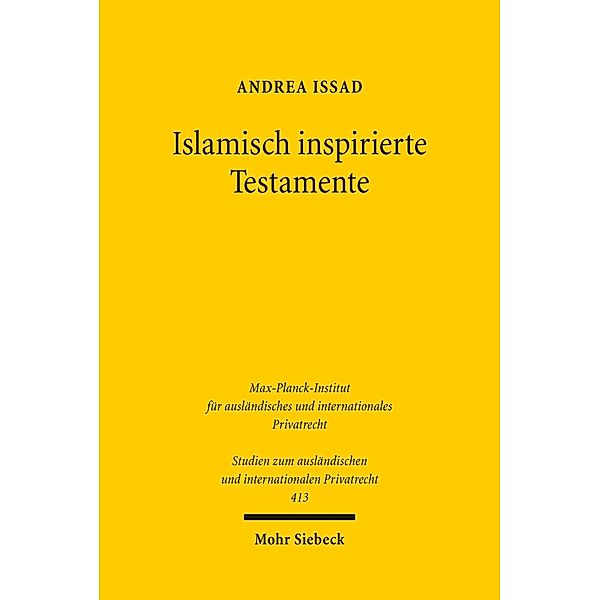Islamisch inspirierte Testamente, Andrea Issad