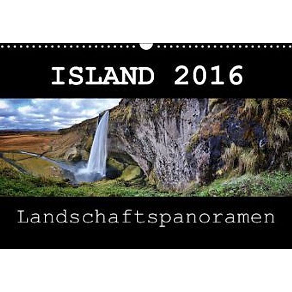 Island 2016 Landschaftspanoramen (Wandkalender 2016 DIN A3 quer), Dirk Vonten