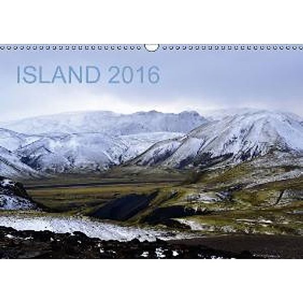 Island 2016 (Wandkalender 2016 DIN A3 quer), Iwona Schellnegger