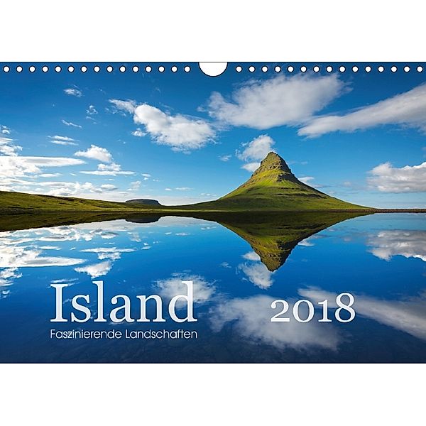 ISLAND 2018 - Faszinierende Landschaften (Wandkalender 2018 DIN A4 quer) Dieser erfolgreiche Kalender wurde dieses Jahr, Lucyna Koch