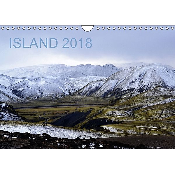 Island 2018AT-Version (Wandkalender 2018 DIN A4 quer), Iwona Schellnegger