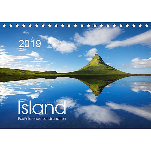 ISLAND 2019 - Faszinierende Landschaften (Tischkalender 2019 DIN A5 quer), Lucyna Koch