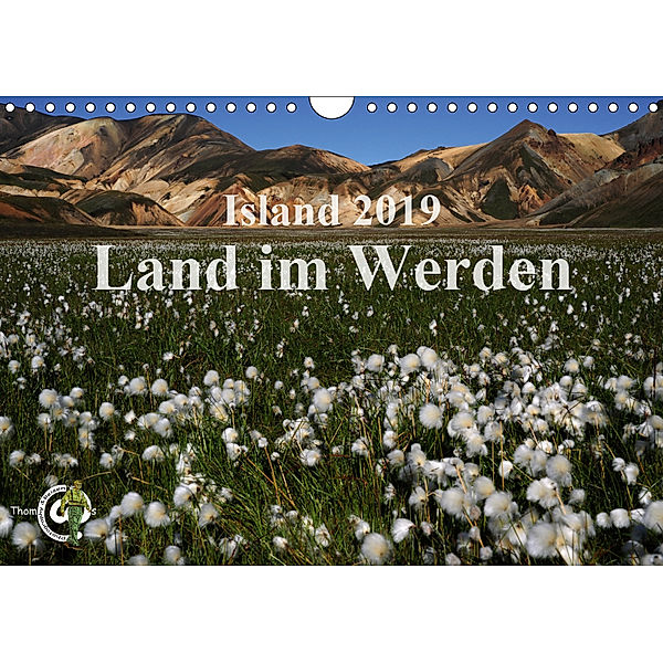 Island 2019 - Land im Werden (Wandkalender 2019 DIN A4 quer), Thom@sPhotography