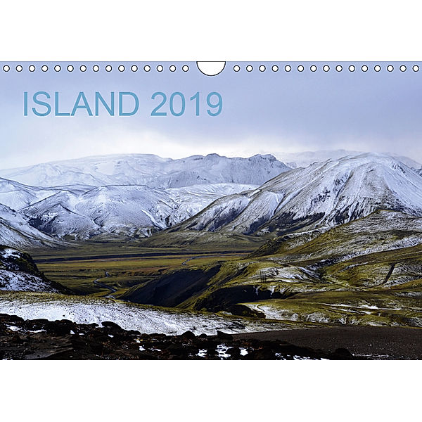 Island 2019 (Wandkalender 2019 DIN A4 quer), Iwona Schellnegger