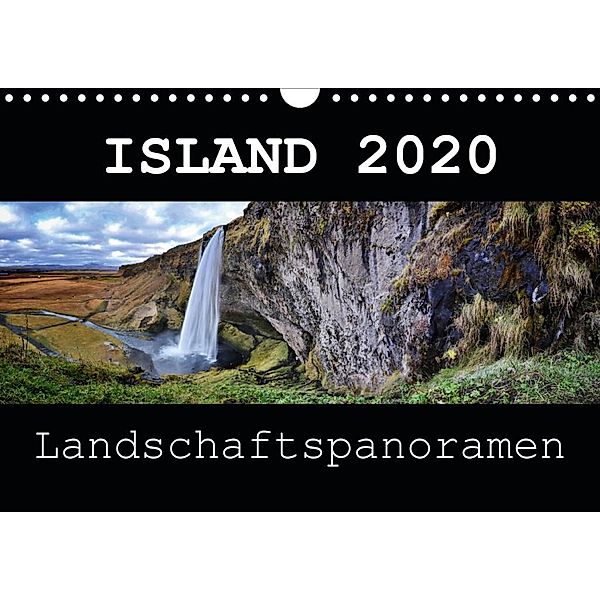 Island 2020 Landschaftspanoramen (Wandkalender 2020 DIN A4 quer), Dirk Vonten