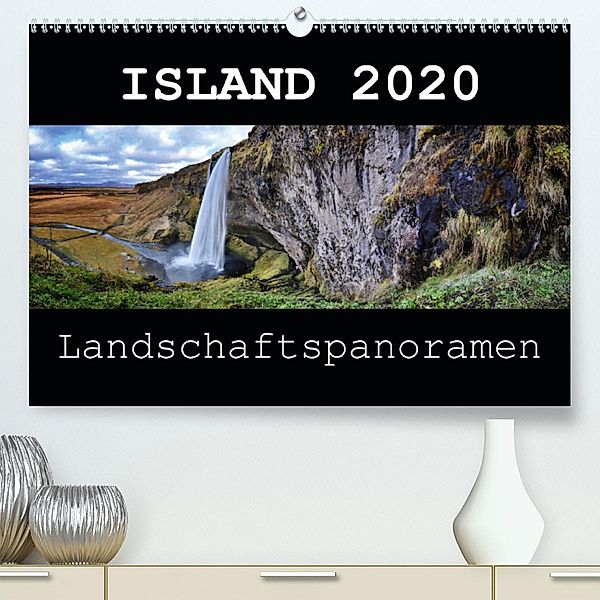 Island 2020 Landschaftspanoramen(Premium, hochwertiger DIN A2 Wandkalender 2020, Kunstdruck in Hochglanz), Dirk Vonten