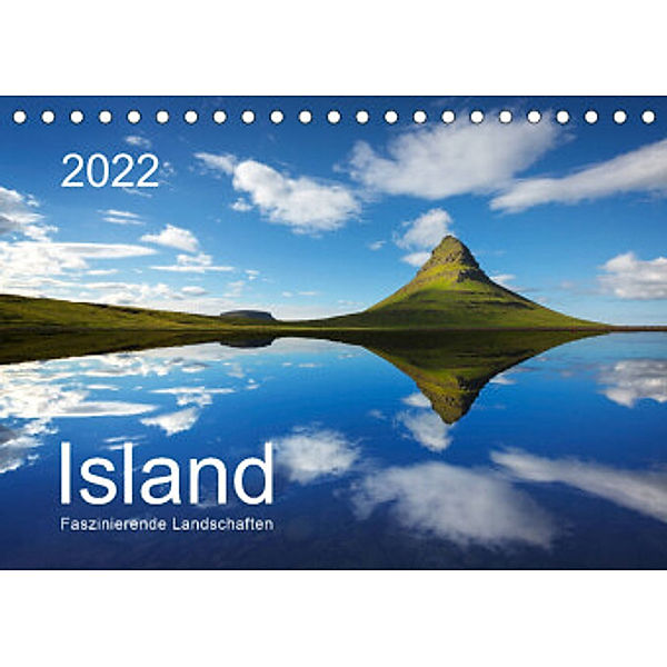 ISLAND 2022 - Faszinierende Landschaften (Tischkalender 2022 DIN A5 quer), Lucyna Koch