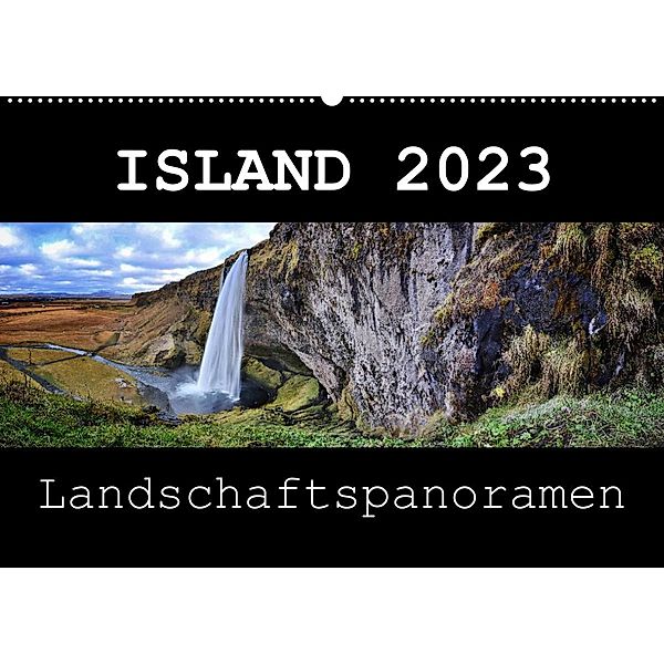 Island 2023 Landschaftspanoramen (Wandkalender 2023 DIN A2 quer), Dirk Vonten