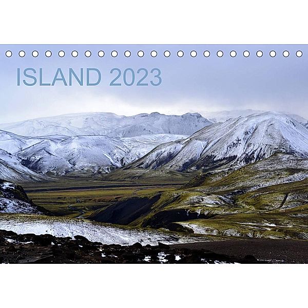 Island 2023 (Tischkalender 2023 DIN A5 quer), Iwona Schellnegger