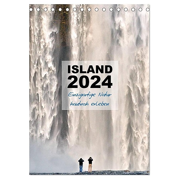 Island 2024 - Einzigartige Natur hautnah erleben (Tischkalender 2024 DIN A5 hoch), CALVENDO Monatskalender, Dirk Vonten
