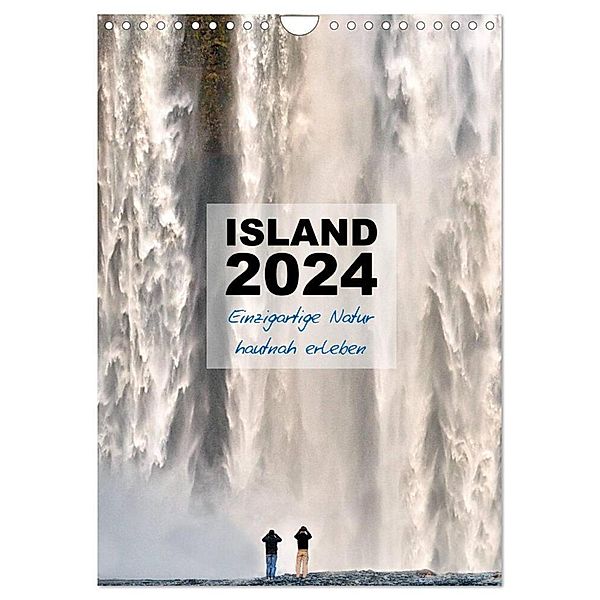 Island 2024 - Einzigartige Natur hautnah erleben (Wandkalender 2024 DIN A4 hoch), CALVENDO Monatskalender, Dirk Vonten