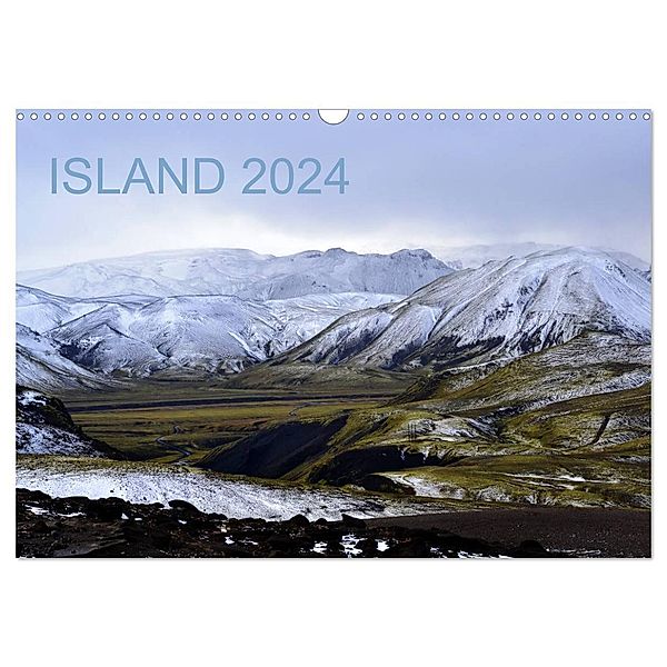 Island 2024 (Wandkalender 2024 DIN A3 quer), CALVENDO Monatskalender, Iwona Schellnegger