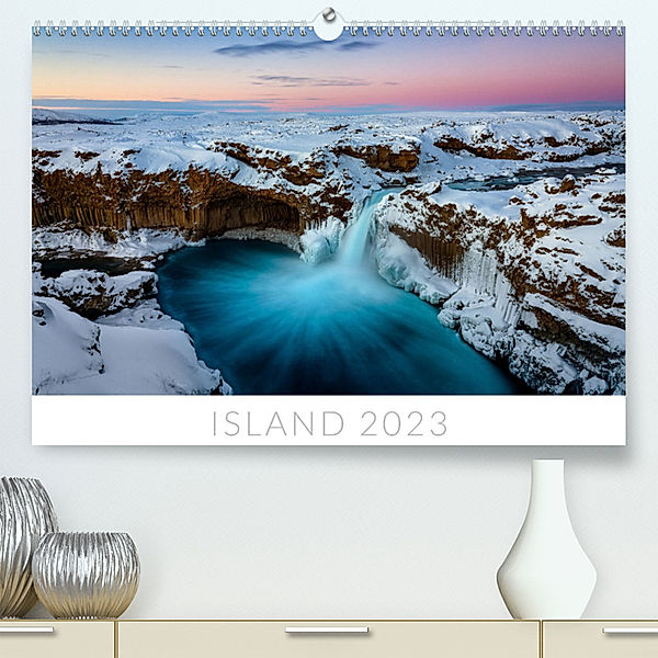 ISLAND-ANSICHTEN 2023 (Premium, hochwertiger DIN A2 Wandkalender 2023, Kunstdruck in Hochglanz), Jens Klettenheimer