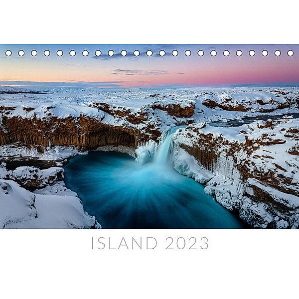 ISLAND-ANSICHTEN 2023 (Tischkalender 2023 DIN A5 quer), Jens Klettenheimer