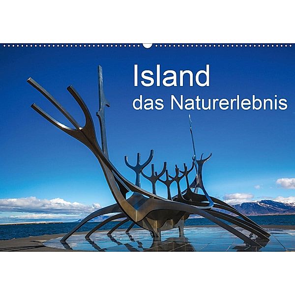 Island, das Naturerlebnis (Wandkalender 2020 DIN A2 quer), Joerg Gundlach