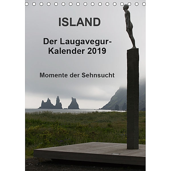 Island - Der Laugavegur-Kalender 2019 (Tischkalender 2019 DIN A5 hoch), Frank Tschöpe