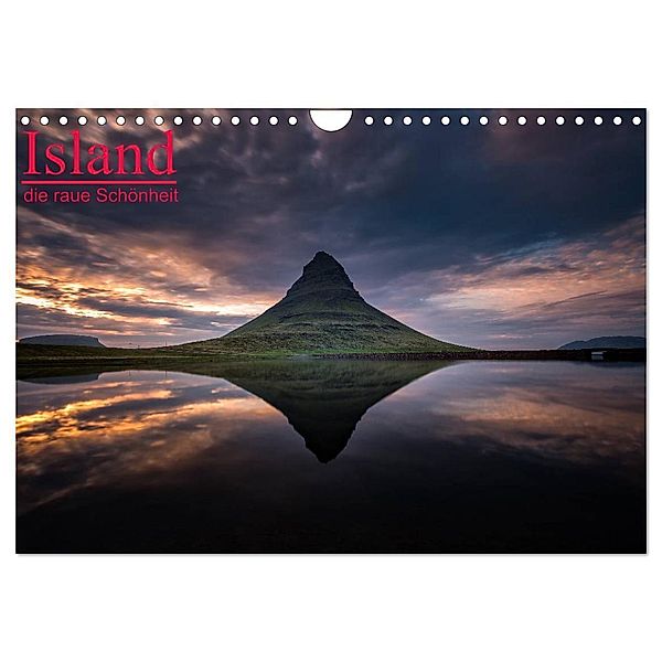 Island - die raue Schönheit (Wandkalender 2024 DIN A4 quer), CALVENDO Monatskalender, Dieter Weck