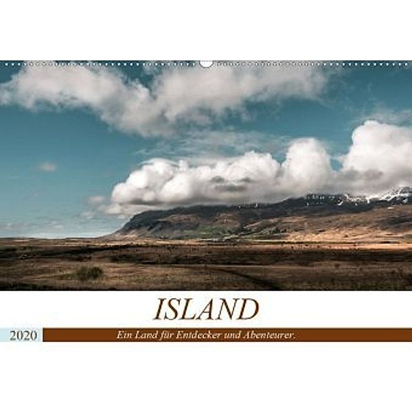 Island. Ein Land für Entdecker und Abenteurer. (Wandkalender 2020 DIN A2 quer), Marcus Hennen