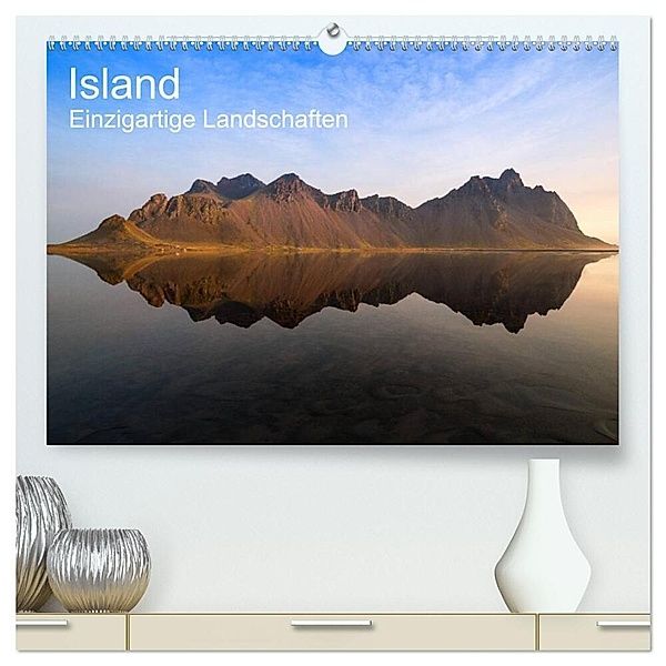 Island - einzigartige Landschaften (hochwertiger Premium Wandkalender 2024 DIN A2 quer), Kunstdruck in Hochglanz, Timo Zilz