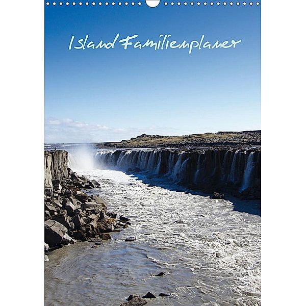 Island Familienplaner (Wandkalender 2021 DIN A3 hoch), Andrea Koch