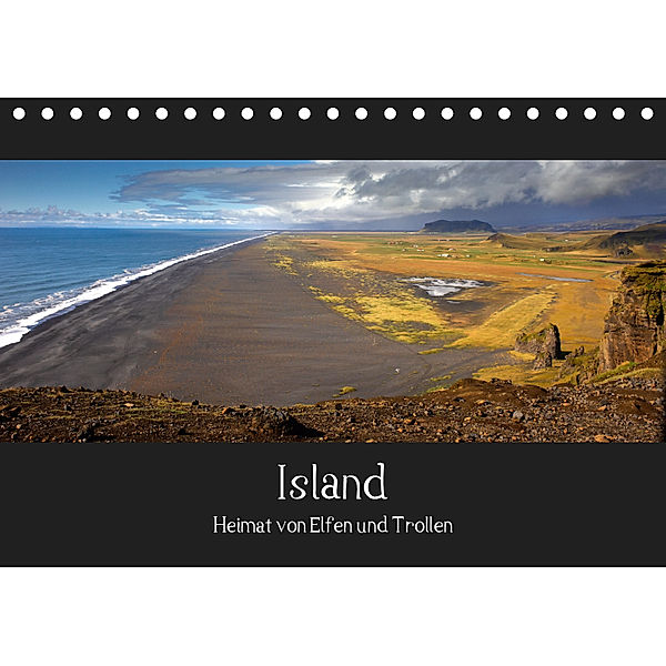 Island - Heimat von Elfen und Trollen (Tischkalender 2019 DIN A5 quer), Wolfram Plettscher