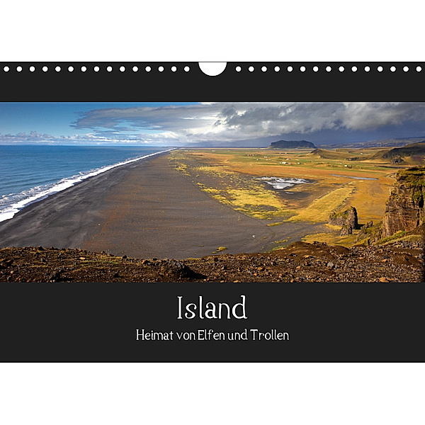 Island - Heimat von Elfen und Trollen (Wandkalender 2019 DIN A4 quer), Wolfram Plettscher