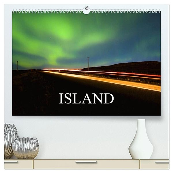 Island (hochwertiger Premium Wandkalender 2024 DIN A2 quer), Kunstdruck in Hochglanz, Sebastian Luedke