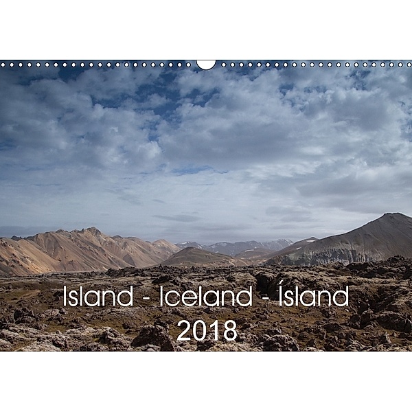 Island - Iceland - Ísland (Wandkalender 2018 DIN A3 quer), Astrid Hiob