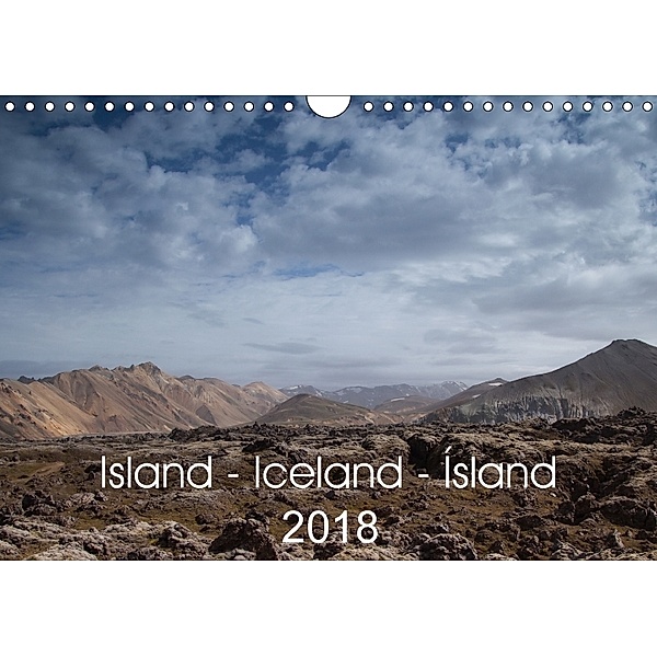 Island - Iceland - Ísland (Wandkalender 2018 DIN A4 quer), Astrid Hiob