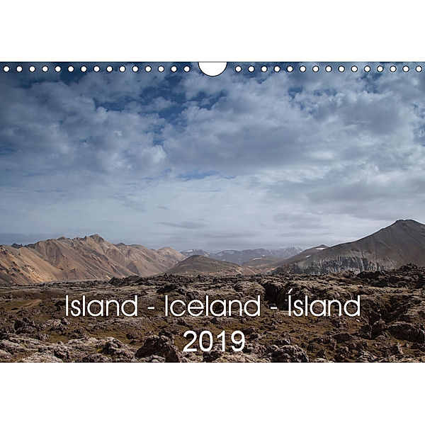 Island - Iceland - Ísland (Wandkalender 2019 DIN A4 quer), Astrid Hiob