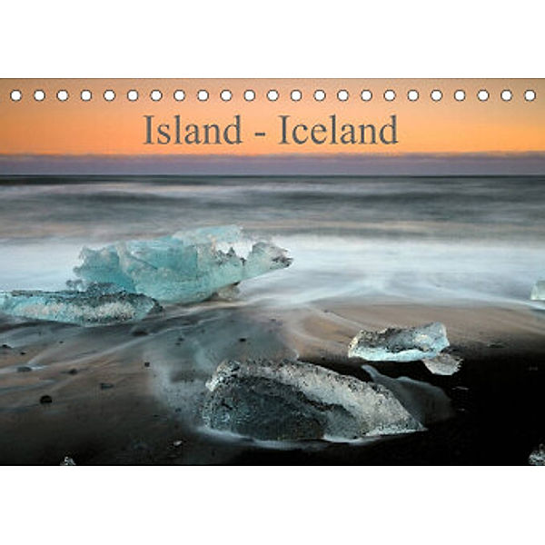 Island - Iceland (Tischkalender 2022 DIN A5 quer), Rainer Großkopf