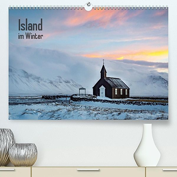 Island im Winter (Premium-Kalender 2020 DIN A2 quer), Nick Wrobel