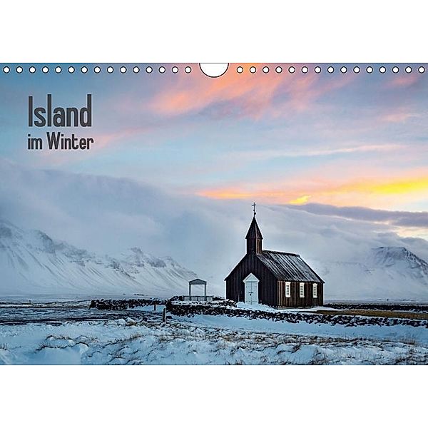 Island im Winter (Wandkalender 2017 DIN A4 quer), Nick Wrobel