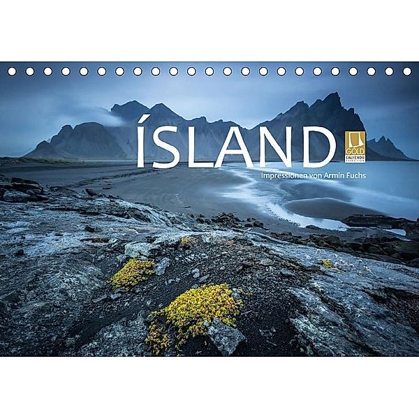 Island Impressionen von Armin Fuchs (Tischkalender 2017 DIN A5 quer), Armin Fuchs