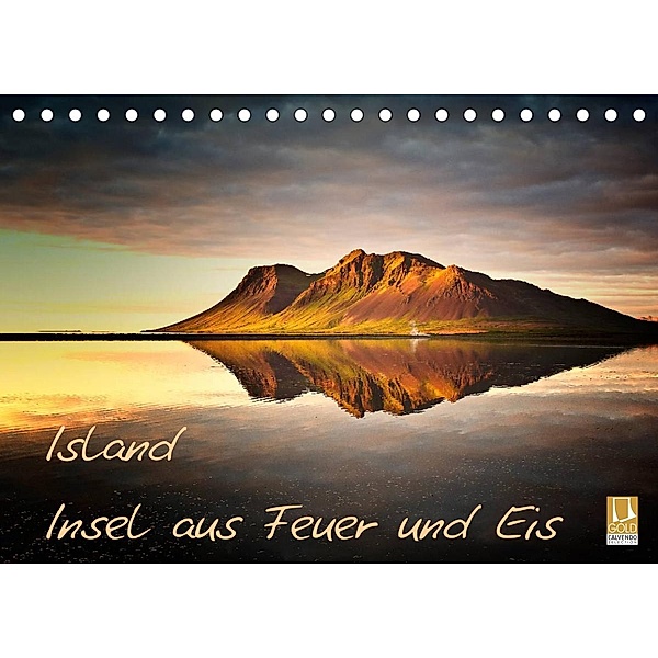 Island - Insel aus Feuer und Eis (Tischkalender 2023 DIN A5 quer), Carsten Meyerdierks