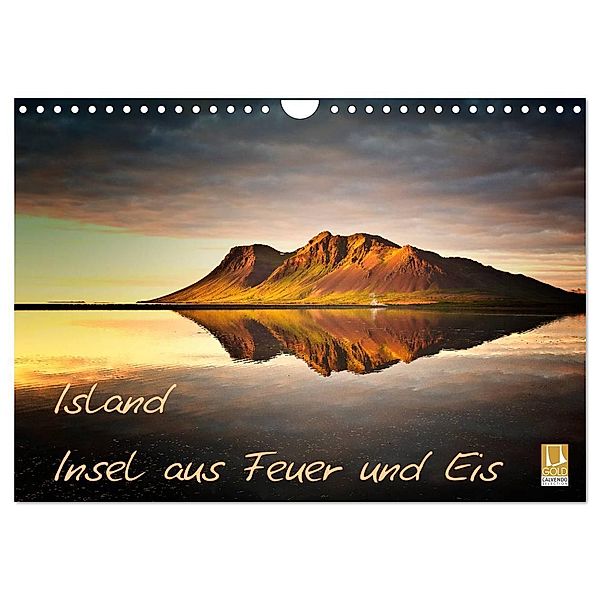 Island - Insel aus Feuer und Eis (Wandkalender 2024 DIN A4 quer), CALVENDO Monatskalender, Carsten Meyerdierks