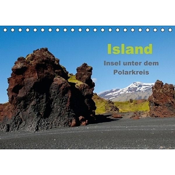 Island - Insel unter dem Polarkreis (Tischkalender 2016 DIN A5 quer), Heinz Pompsch