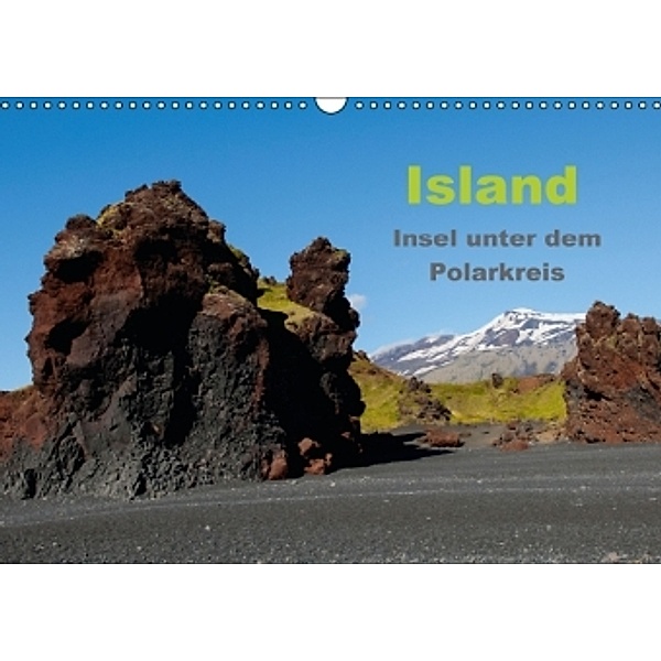 Island - Insel unter dem Polarkreis (Wandkalender 2016 DIN A3 quer), Heinz Pompsch
