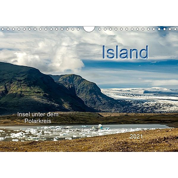 Island - Insel unter dem Polarkreis (Wandkalender 2021 DIN A4 quer), Heinz Pompsch