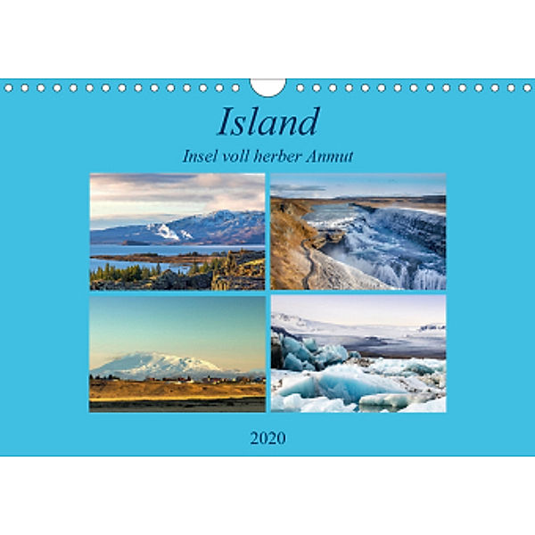 Island - Insel voll herber Anmut (Wandkalender 2020 DIN A4 quer), Brigitte Dürr
