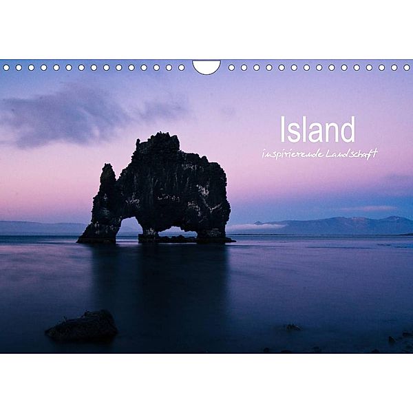 Island - inspirierende Landschaft (Wandkalender 2023 DIN A4 quer), Frauke Gimpel