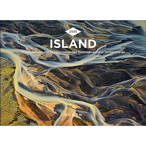 Island - KUNTH Tischkalender 2025