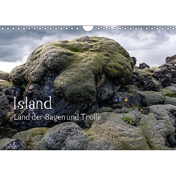 Island - Land der Sagen und Trolle (Wandkalender 2019 DIN A4 quer), Thomas Schwind