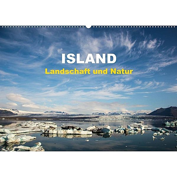 Island - Landschaft und Natur (Wandkalender 2023 DIN A2 quer), Winfried Rusch - www.w-rusch.de