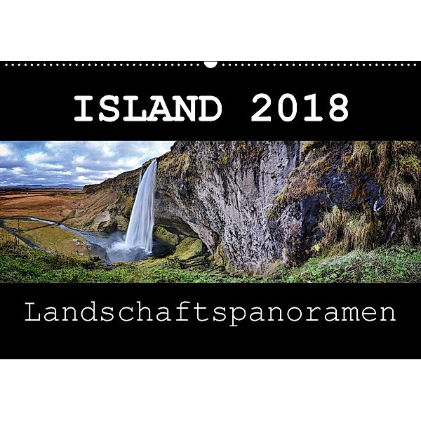 Island Landschaftspanoramen (Wandkalender 2018 DIN A2 quer), Dirk Vonten