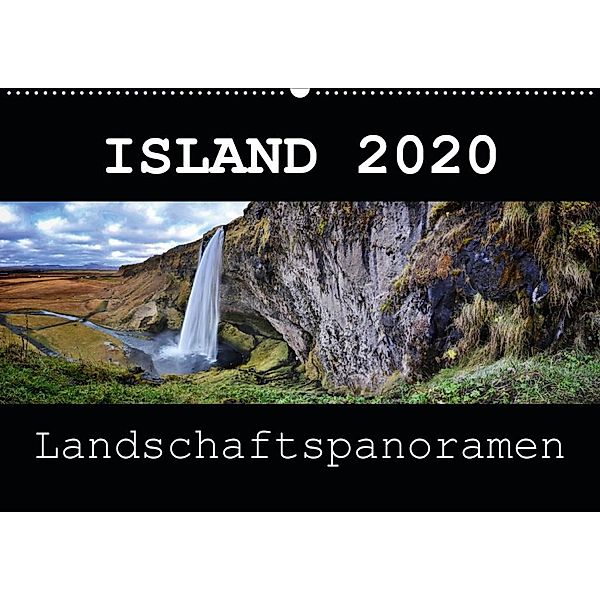 Island Landschaftspanoramen (Wandkalender 2020 DIN A2 quer), Dirk Vonten