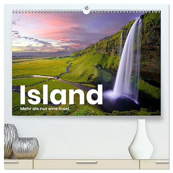 Island - Mehr als nur eine Insel. (hochwertiger Premium Wandkalender 2025 DIN A2 quer), Kunstdruck in Hochglanz, Calvendo, Benjamin Lederer