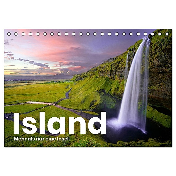Island - Mehr als nur eine Insel. (Tischkalender 2024 DIN A5 quer), CALVENDO Monatskalender, Benjamin Lederer